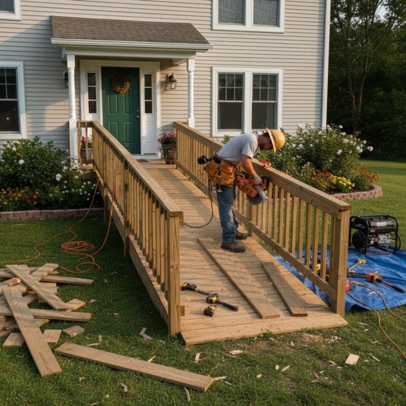 Wheelchair Ramp Installation