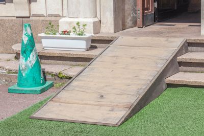 Wood Ramp Construction