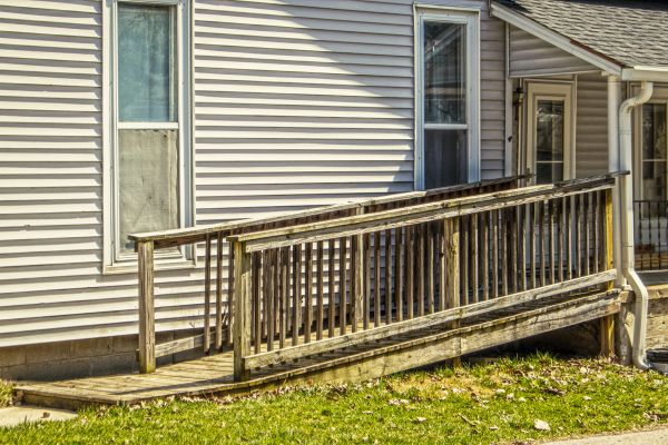 Porch Ramp Construction in Fort Collins