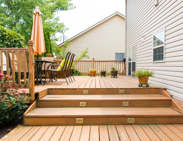 Wooden Patio Installation in Fort Collins